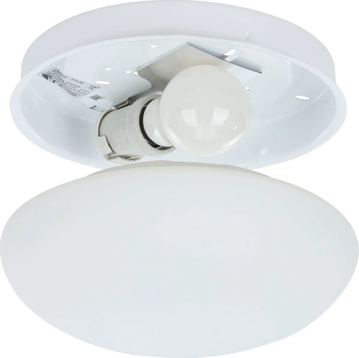 Eglo Ella Plafondlamp Ø20cm - Wit