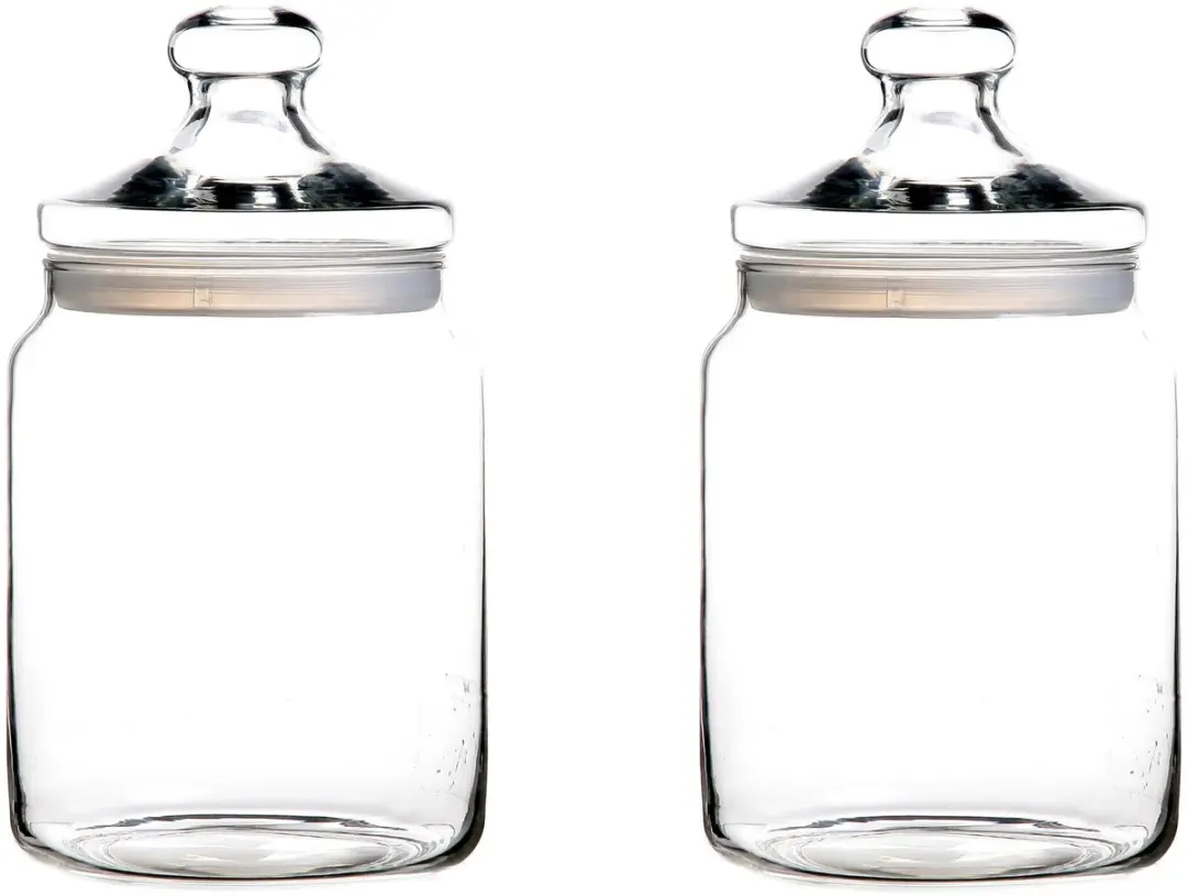 Luminarc Voorraadpotten Glas 2000ml - 3 Stuks