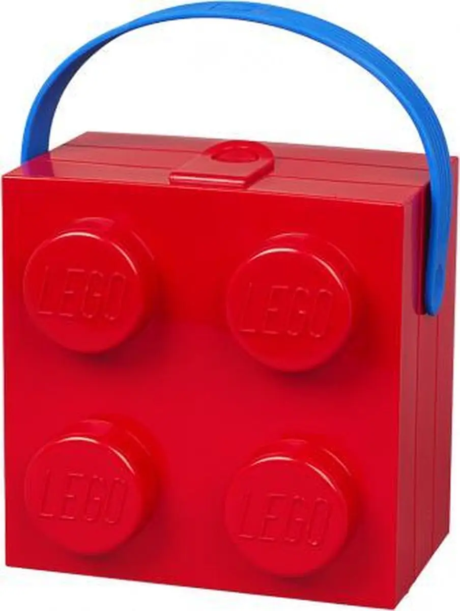 LEGO Lunchbox Brick 4 RC 023676 - Rood