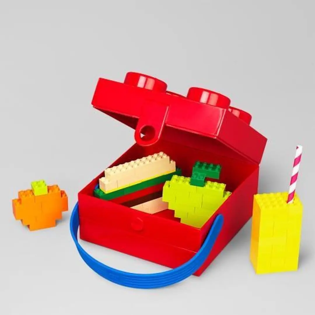 LEGO Lunchbox Brick 4 RC 023676 - Rood