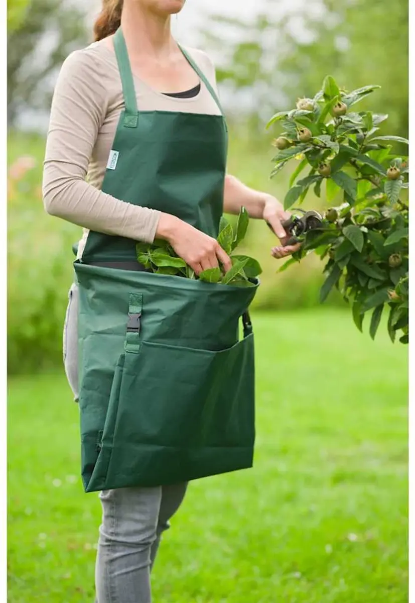 Nature Tuinschort met opvouwbare zak 130x55cm - Groen - afbeelding 6 van 6