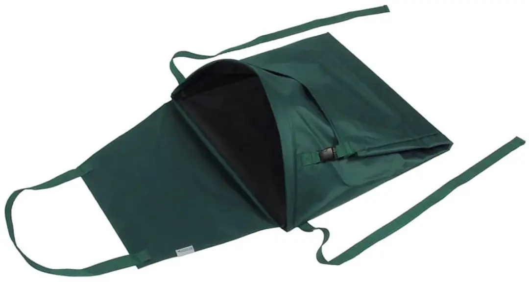 Nature Tuinschort met opvouwbare zak 130x55cm - Groen