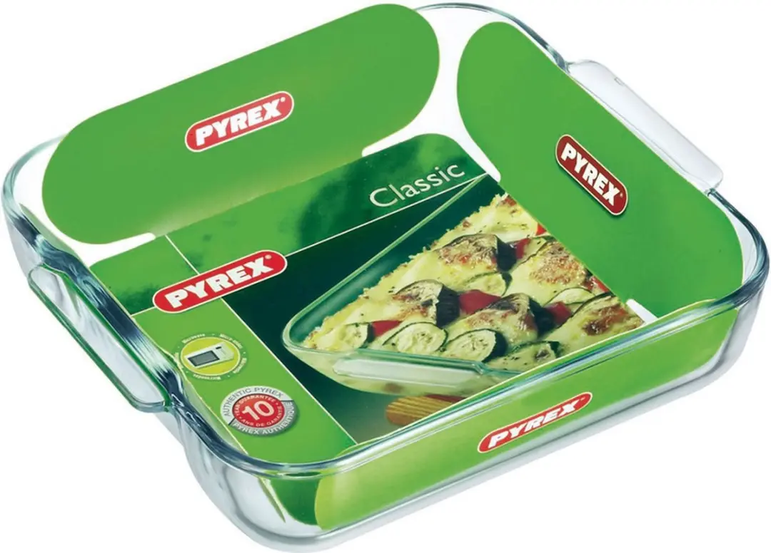 PYREX Vierkante Ovenschaal 2x 2L - 21x21x6,5cm
