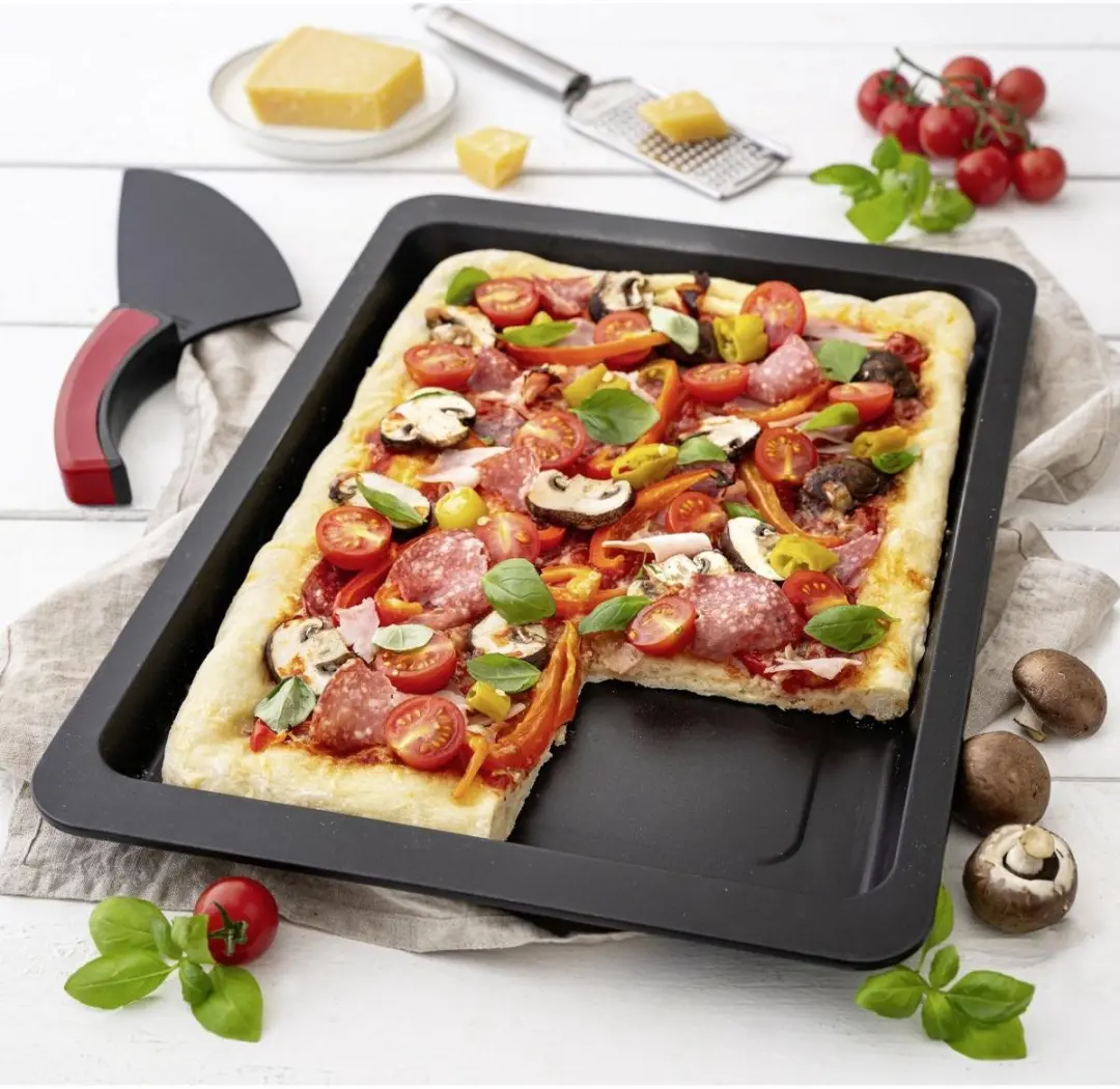 Zenker Special Countries Ovenschalen Set 2 Stuks - 42x29cm & 36x27cm - Zwart