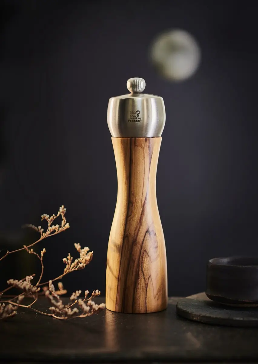 Peugeot Fidji Zoutmolen 20cm Olijfhout - afbeelding 6 van 6