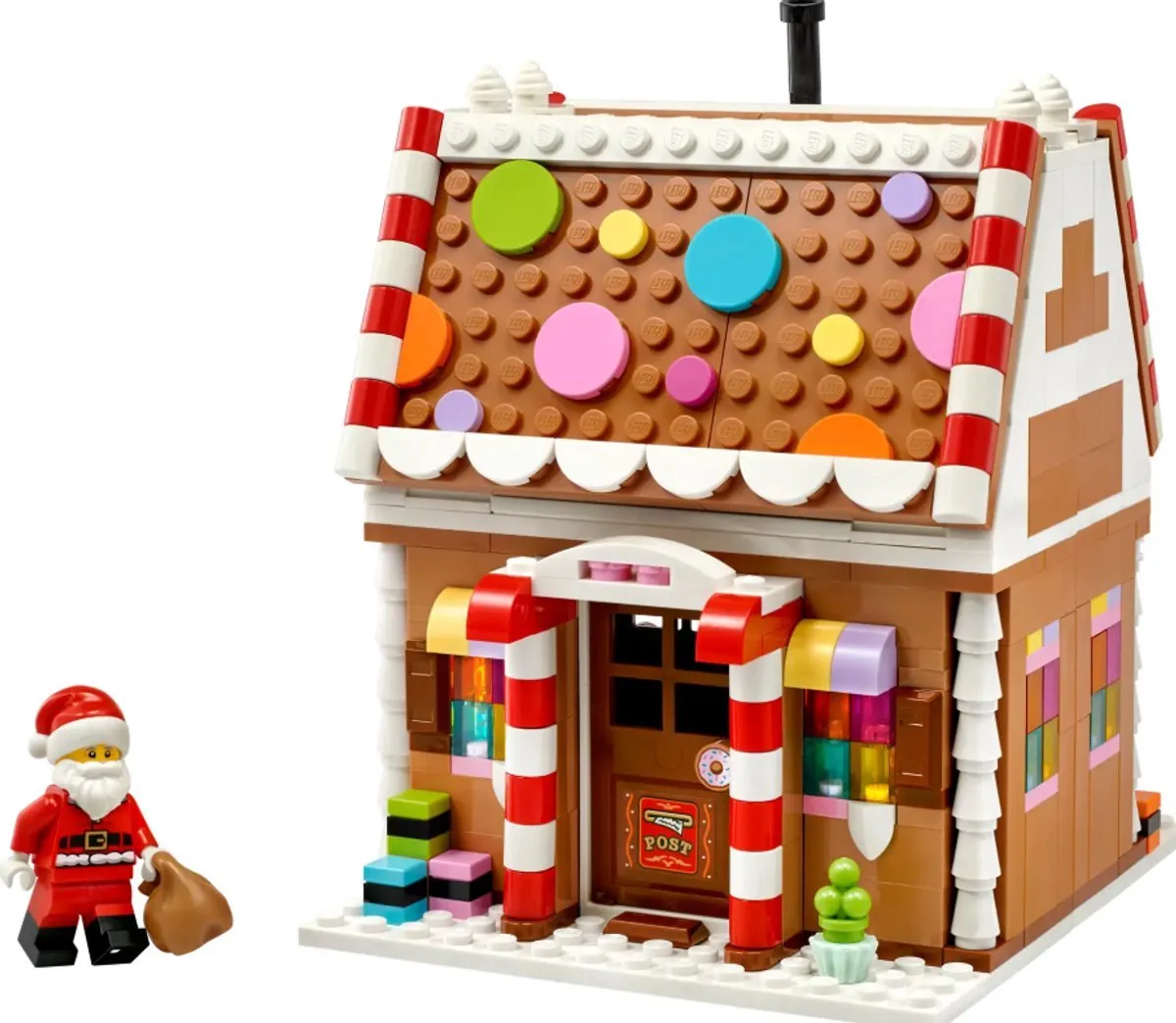 LEGO Kerst Winters Peperkoekhuisje 498 Stukken