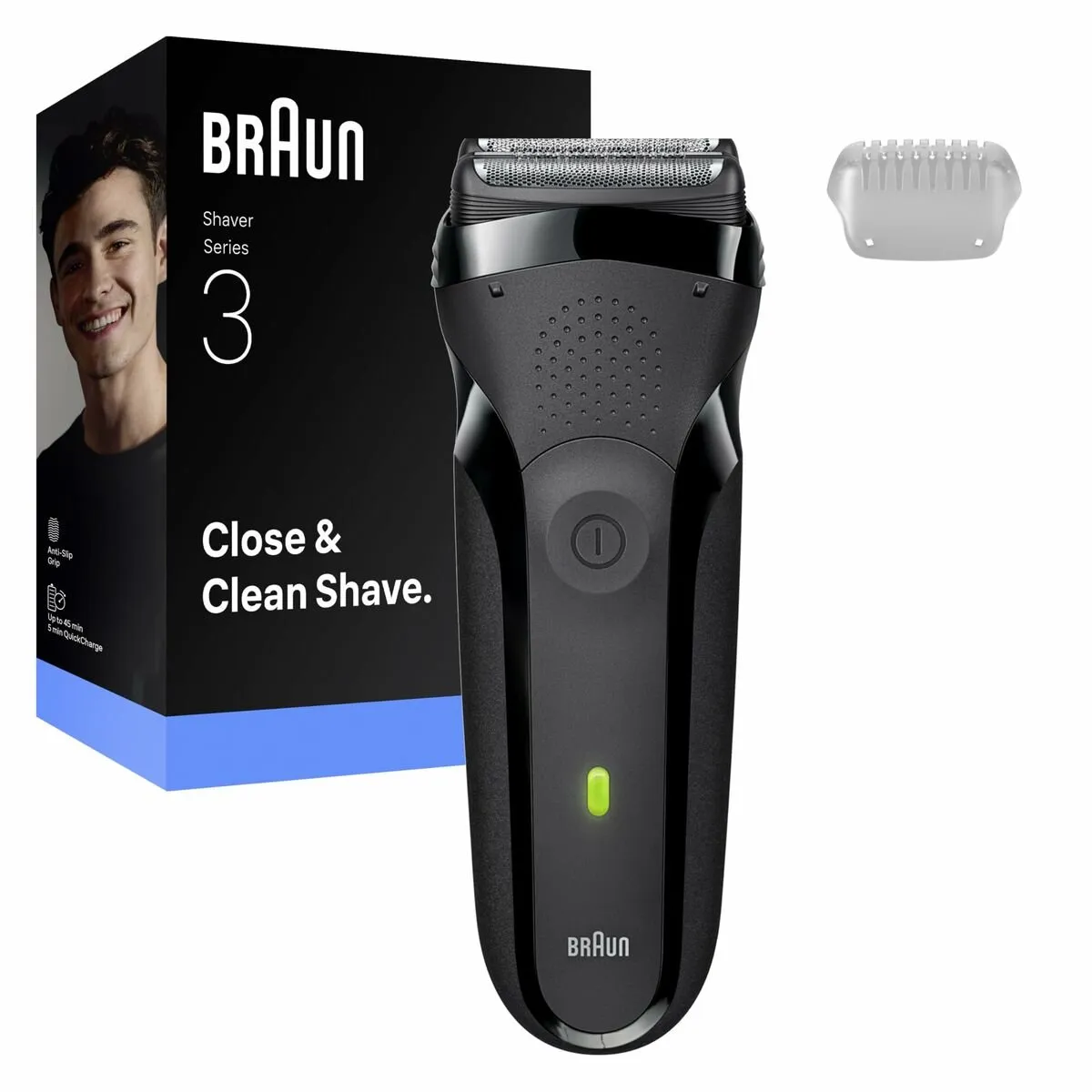 Braun 300S Tondeuse - Hoofd - Nat scheren