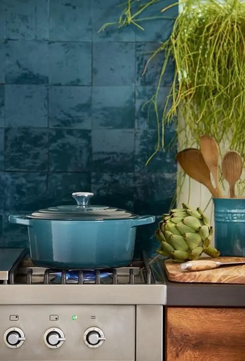 Le Creuset Heritage Taartvorm 28cm - Deap Teal