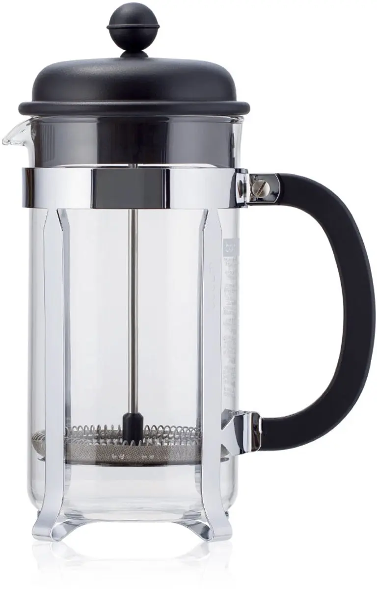 Bodum French Press 1L - 8 Kops - Transparant