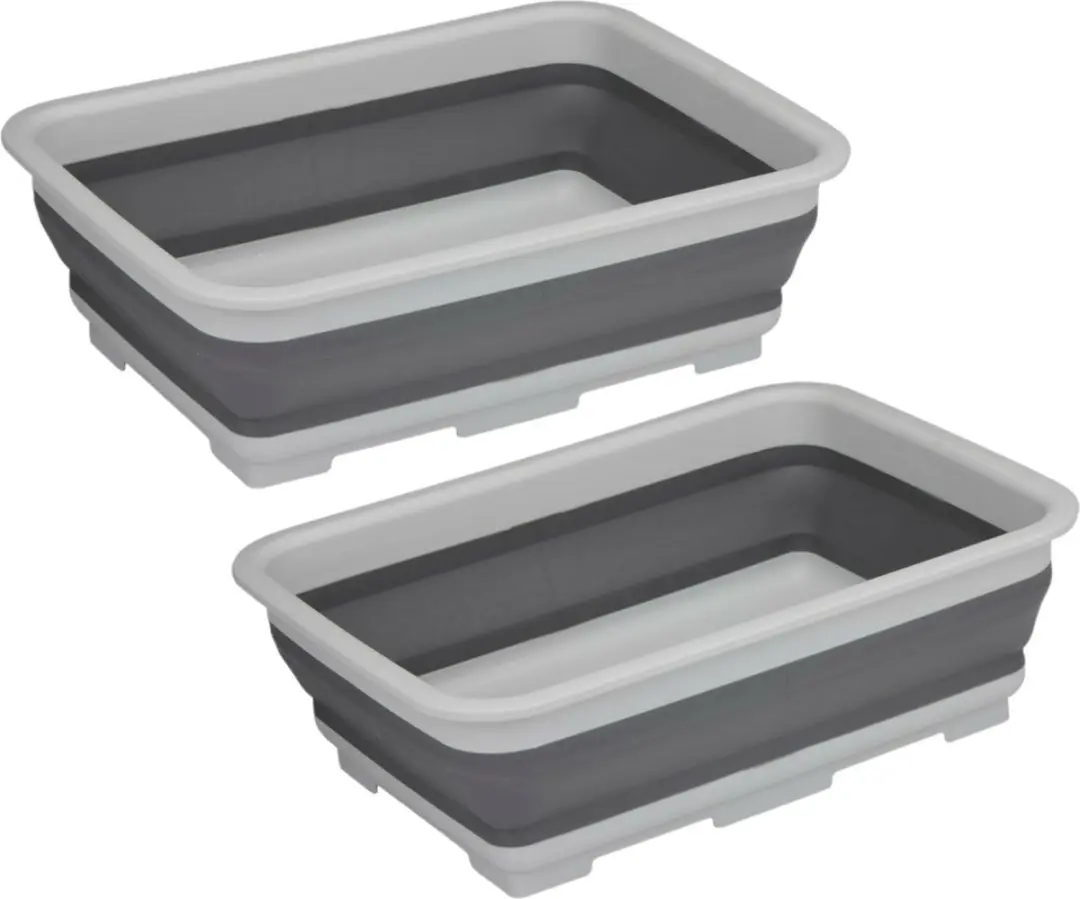 Alpina Opvouwbare Wasmand 2x