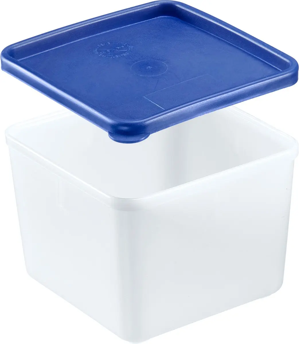 Westmark 3 Voedselbewaarcontainers 0,75L - Transparant/Blauw