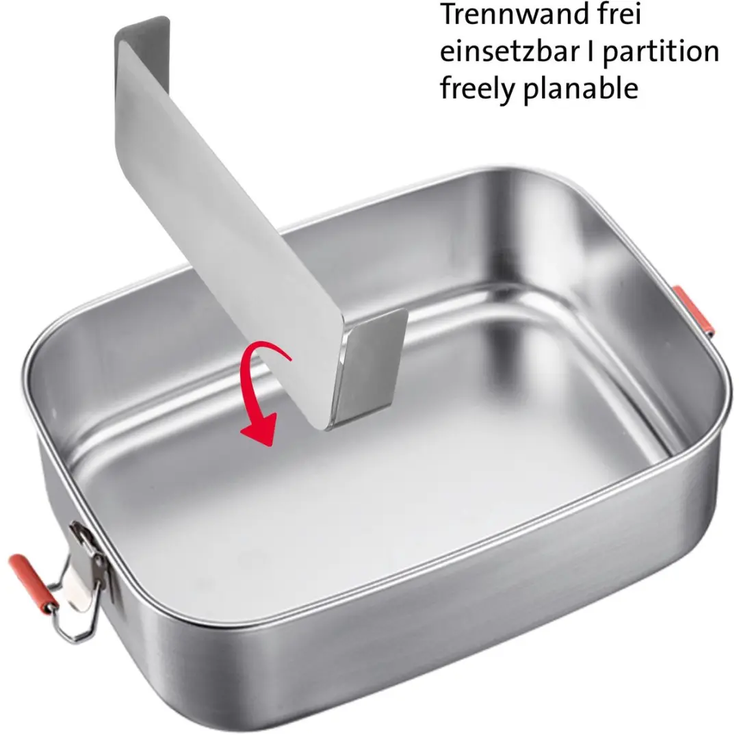 Westmark Viva Mini Lunchbox 1100ml - Zilver