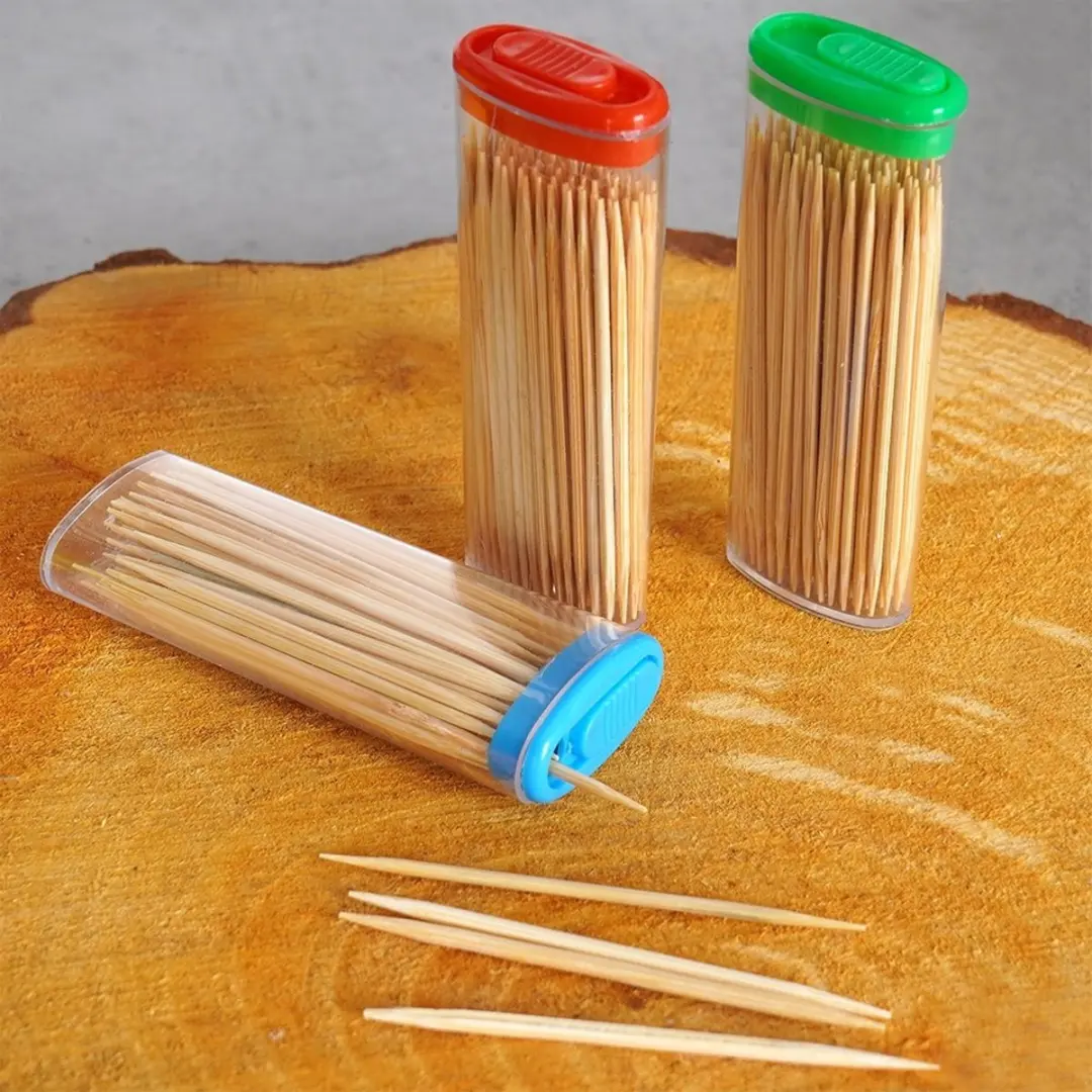 Excellent Houseware Bamboe Cocktailprikkers 80 Stuks