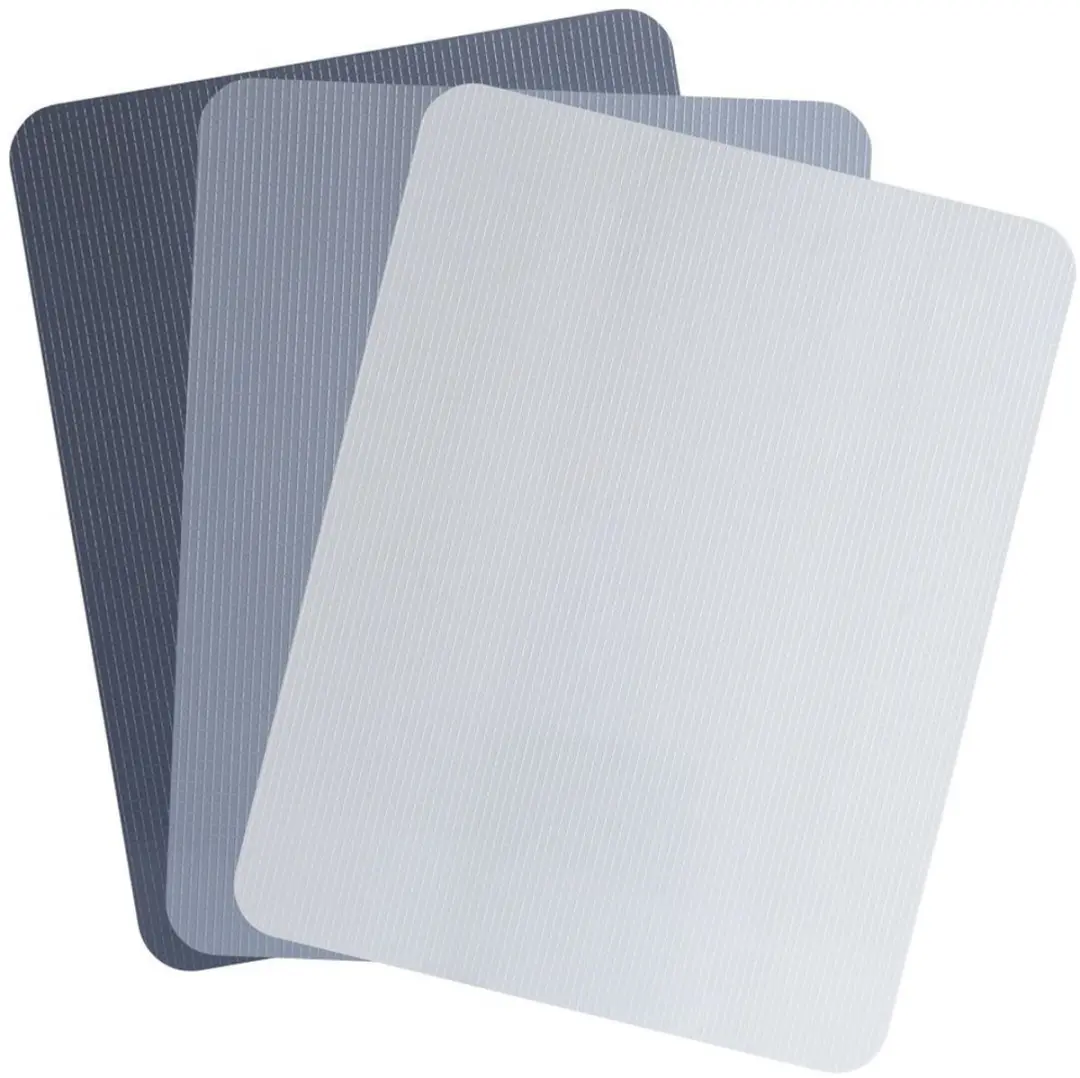 Alpina Snijplanken Set 3 Stuks - 29x38cm - Grijs