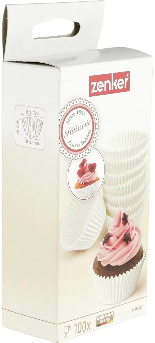 Zenker Smart Pastry Muffinvormpjes 7cm - 300 Stuks