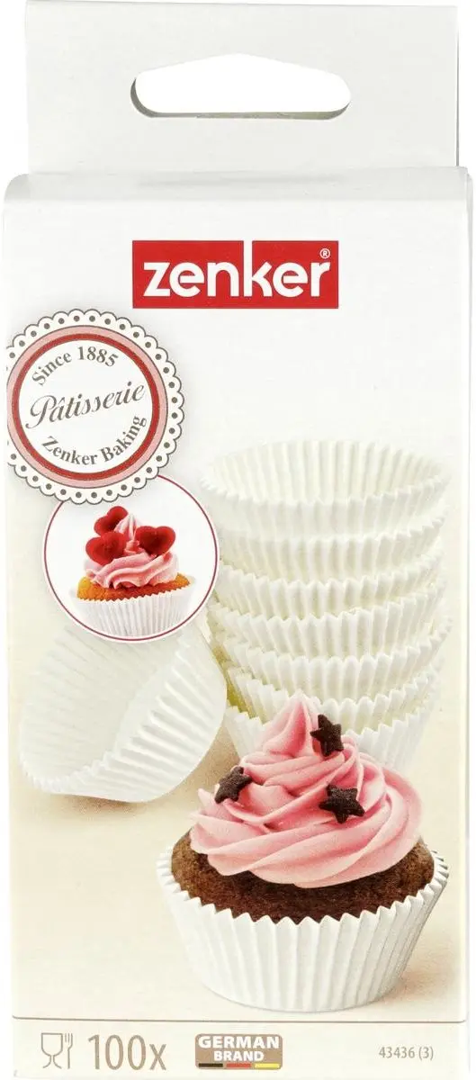 Zenker Smart Pastry Muffinvormpjes 7cm - 300 Stuks
