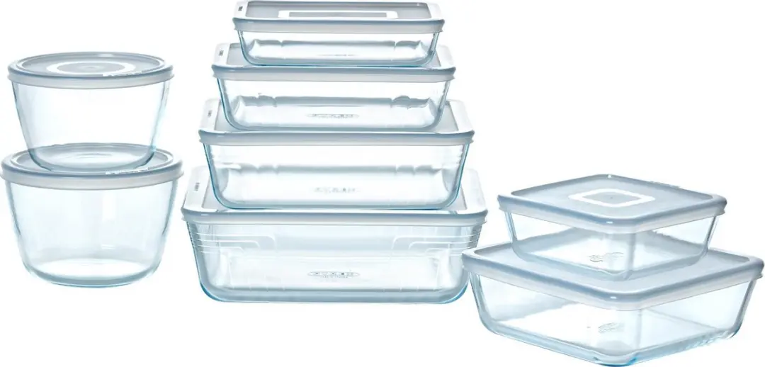 PYREX Cook & Freeze Ovenschaal Set 8 Stuks