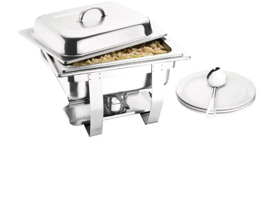 Olympia Milan Chafing Dish Set GN 1/2 - Zilver