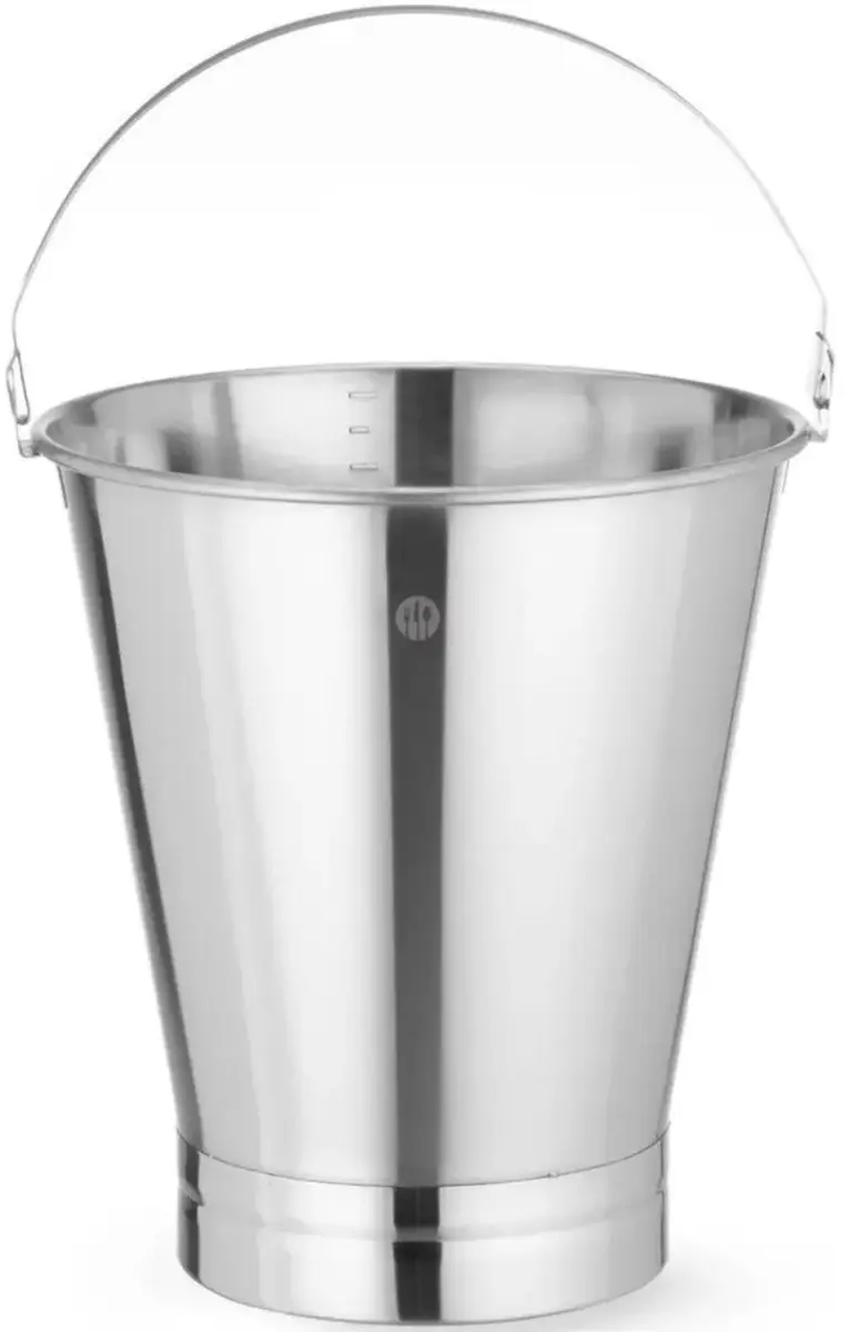 HENDI HT516706 Emmer 12L - Roestvrij staal