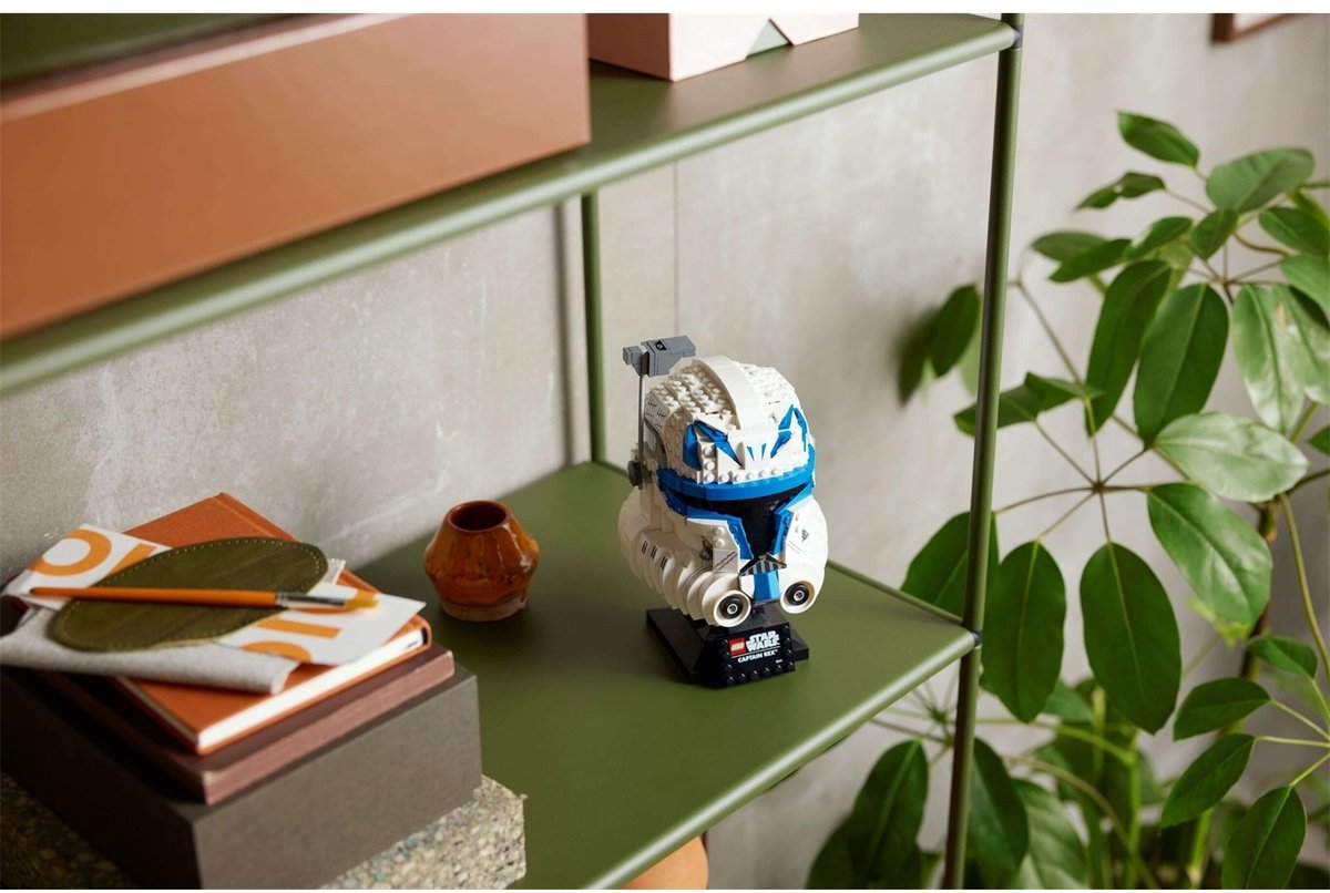 LEGO Star Wars Captain Rex Helm Set voor Volwassenen, The Clone Wars Collectible - 75349