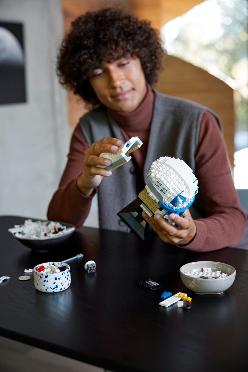 LEGO Star Wars Captain Rex Helm Set voor Volwassenen, The Clone Wars Collectible - 75349