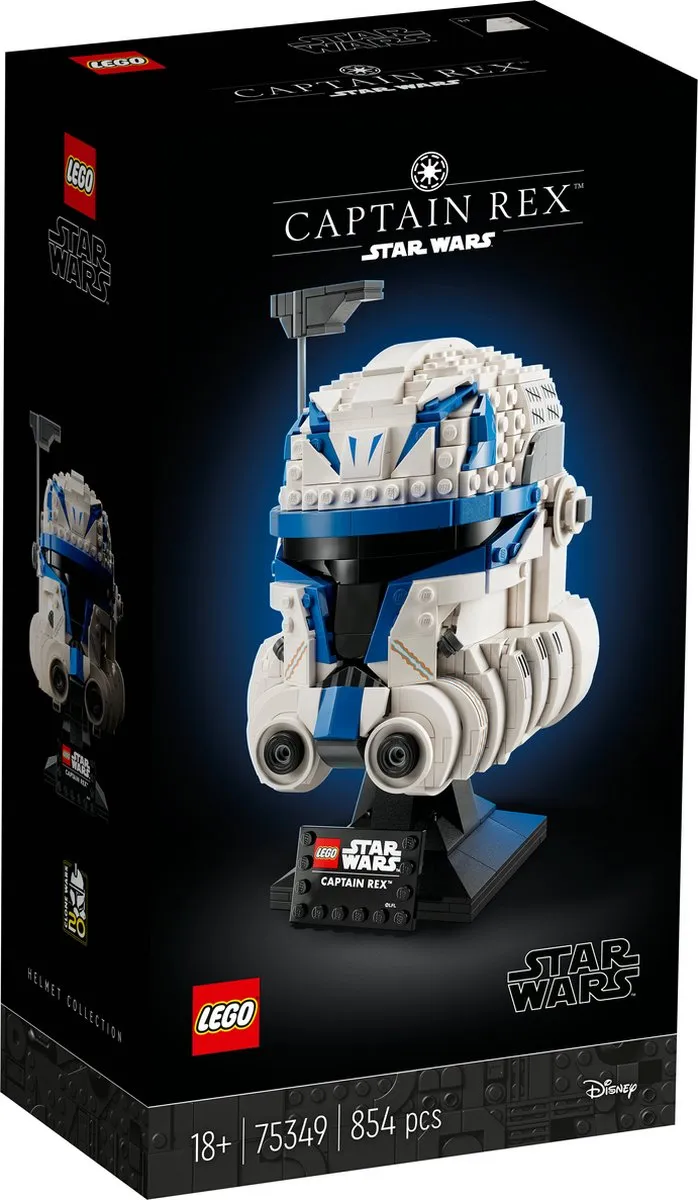 LEGO Star Wars Captain Rex Helm 75349 - 854 Stukken - Multicolor