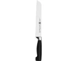 Zwilling Four Star Messenset 7-delig - 6 Stuks - Zwart