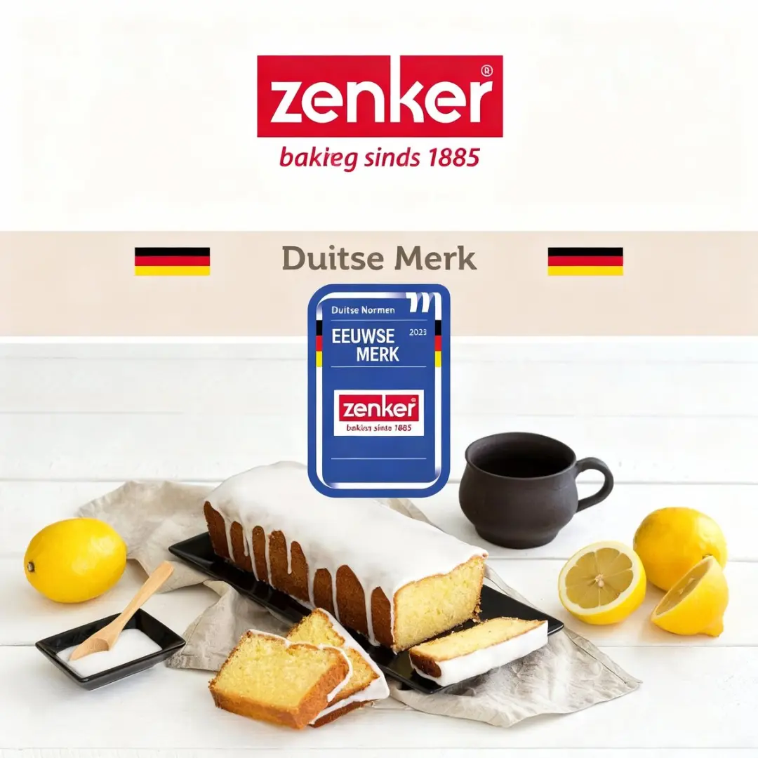 Zenker Bakkersset - Cakevorm 25cm + 2 Mengkommen + Maatbeker + Spatel
