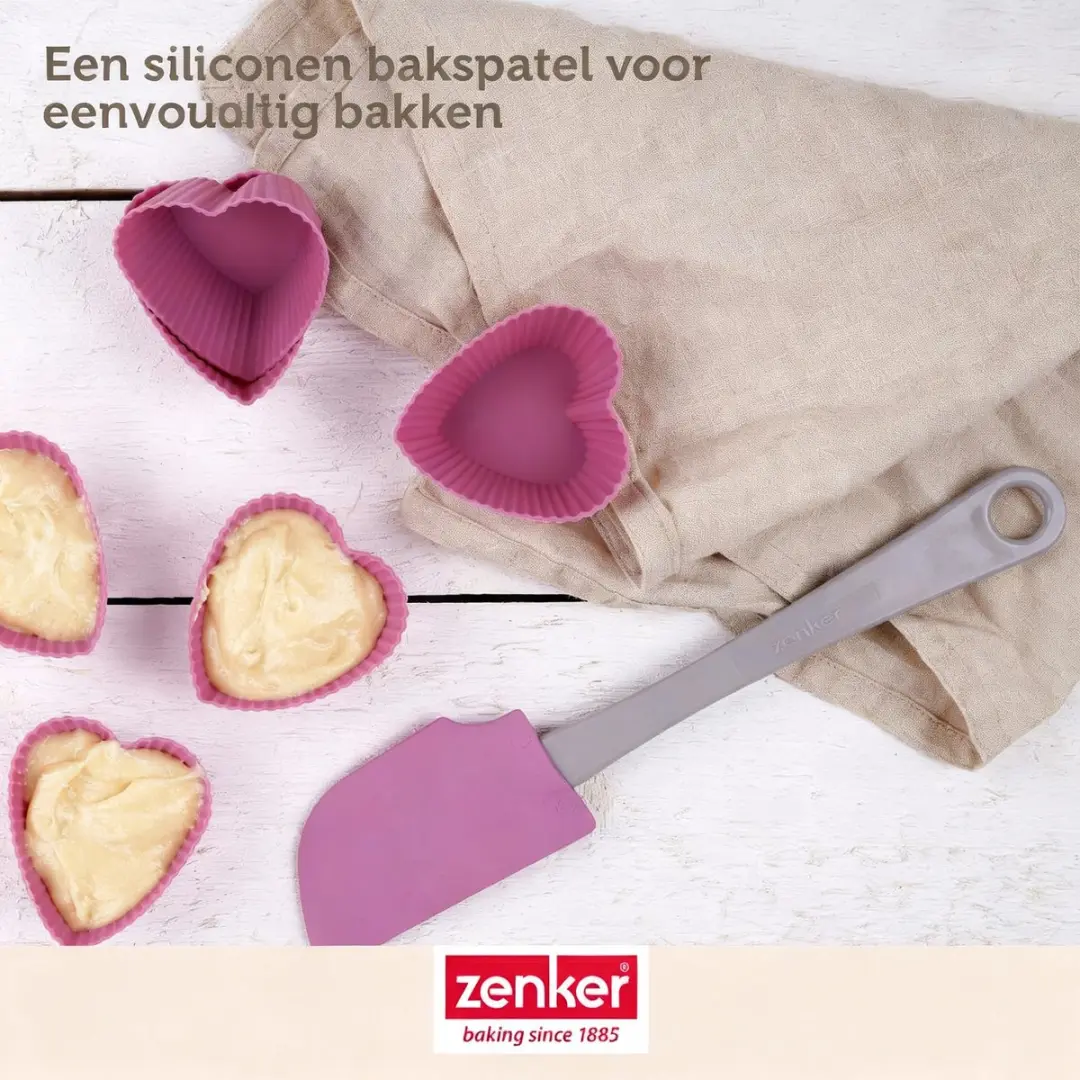 Zenker Bakkersset - Cakevorm 25cm + 2 Mengkommen + Maatbeker + Spatel