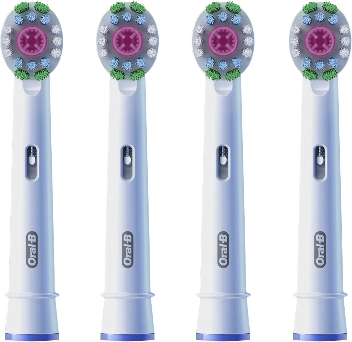 Oral-B Pro 3D Wit 4 Stuks