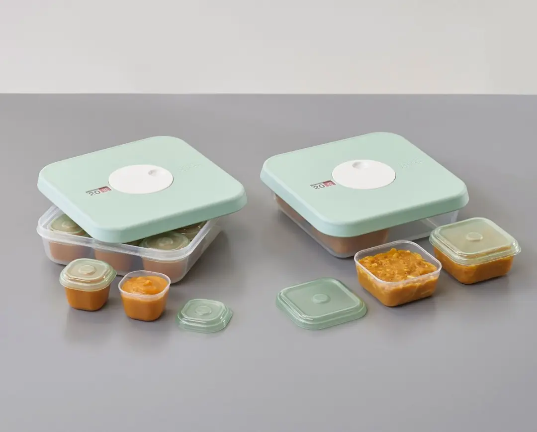 Joseph Joseph Dial Baby Vershouddoos Set 5 Stuks - 15 Vakken - Mint