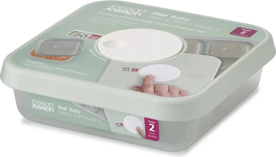 Joseph Joseph Dial Baby Vershouddoos Set 5 Stuks