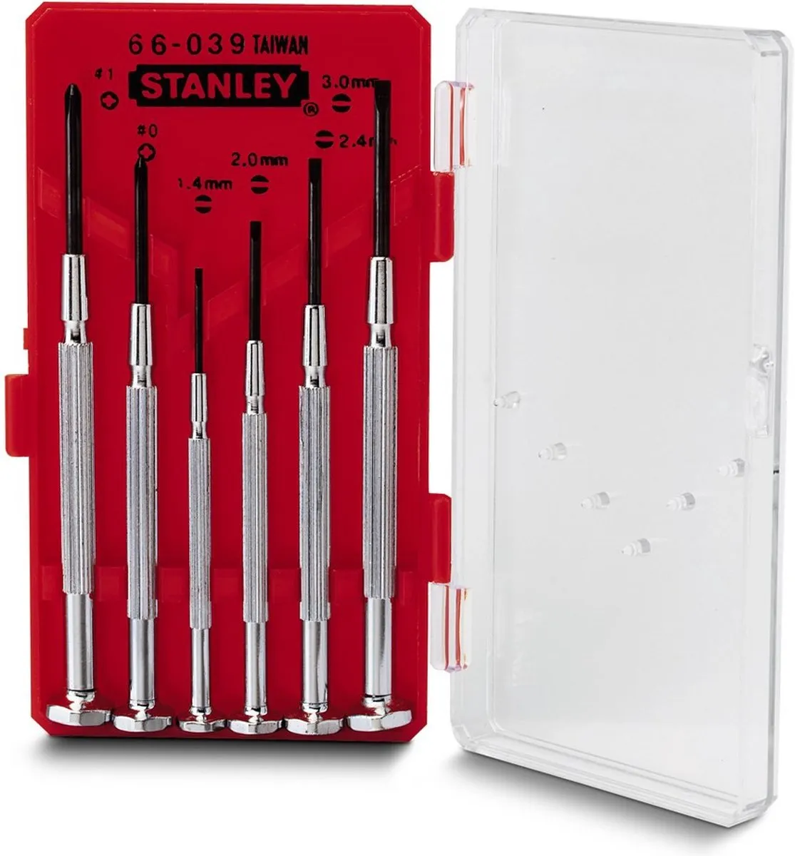 Stanley Horlogemakerschroevedraaierset 1-66-039 - 6 Stuks