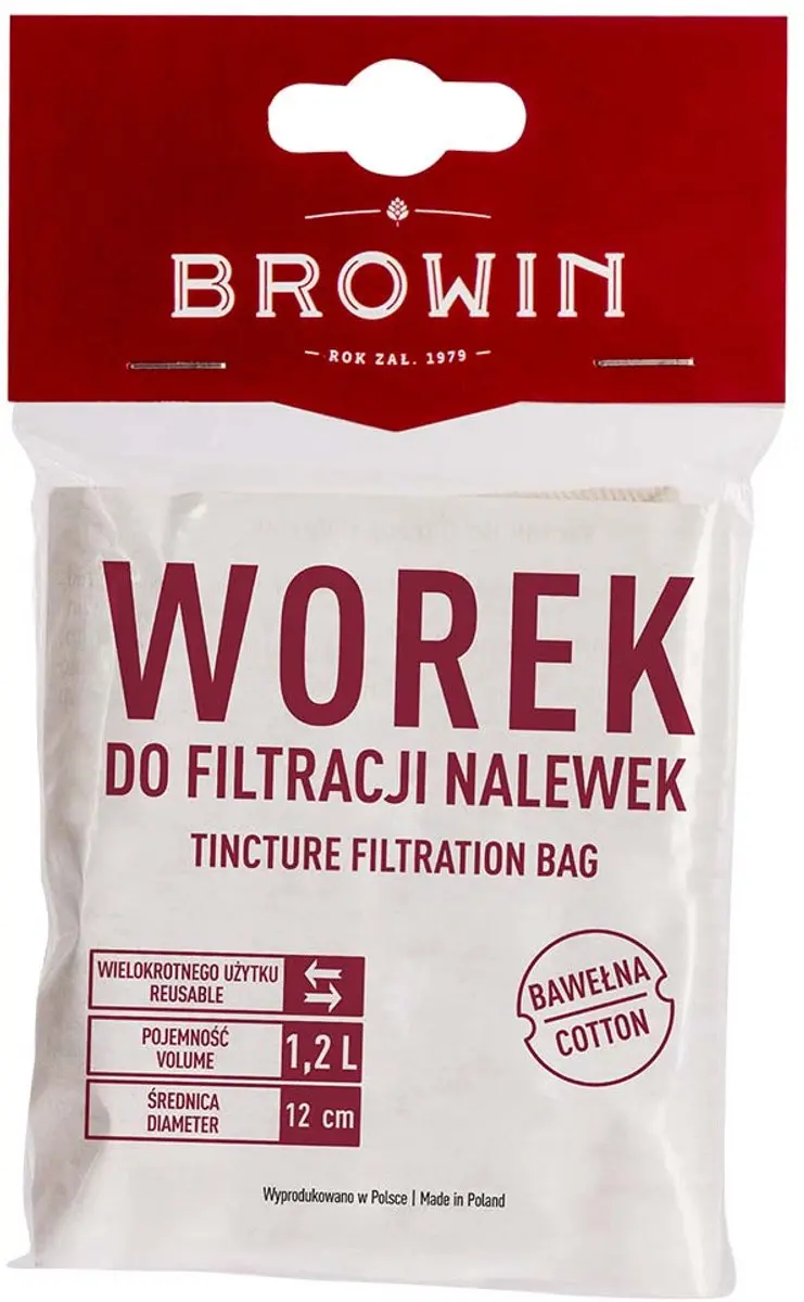 Browin Filtratie Wijnzak 1.2L - Natuurlijke Stof - MPN 5908277711788