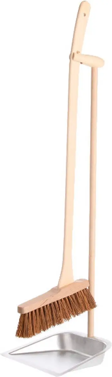 Esschert Design Stoffer en Blik MariaSet GT185 - Beige/Zilver