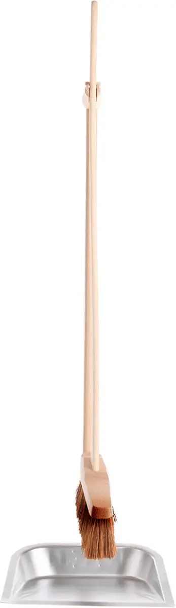 Esschert Design Stoffer en Blik MariaSet GT185 - Beige/Zilver
