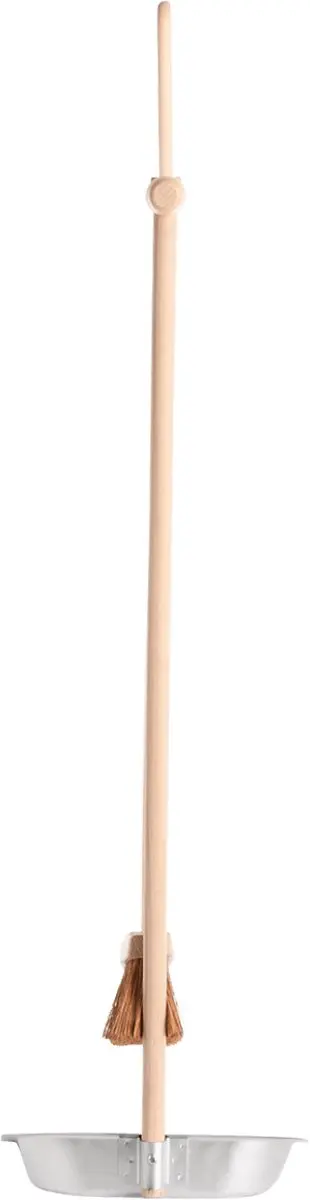 Esschert Design Stoffer en Blik MariaSet GT185 - Beige/Zilver - afbeelding 6 van 6