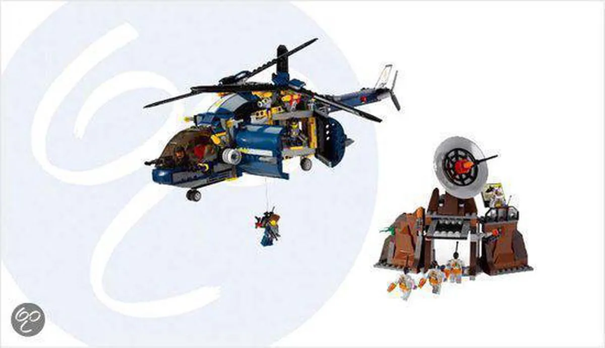 LEGO Luchtdefensie Eenheid 8971 - 6 Figuren