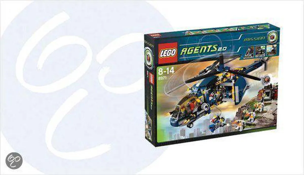 LEGO Luchtdefensie Eenheid 8971 - 6 Figuren
