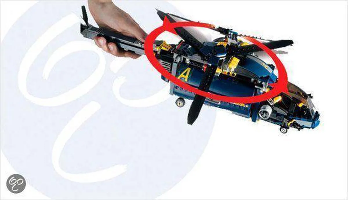 LEGO Luchtdefensie Eenheid 8971 - 6 Figuren