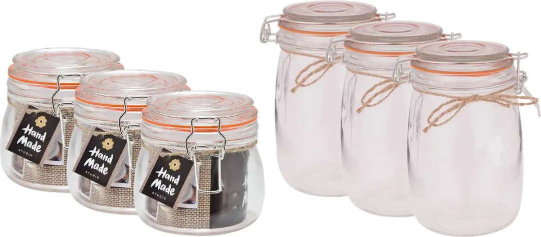 Svenska Living Weckpotten Set 6x