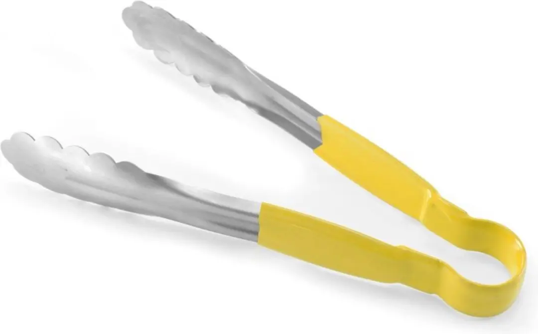 HENDI Serveertang HACCP Geel 300mm