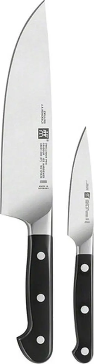Zwilling Pro 2-delige messenset 38430-003-0 - Koksmes & Groentemes - Zwart