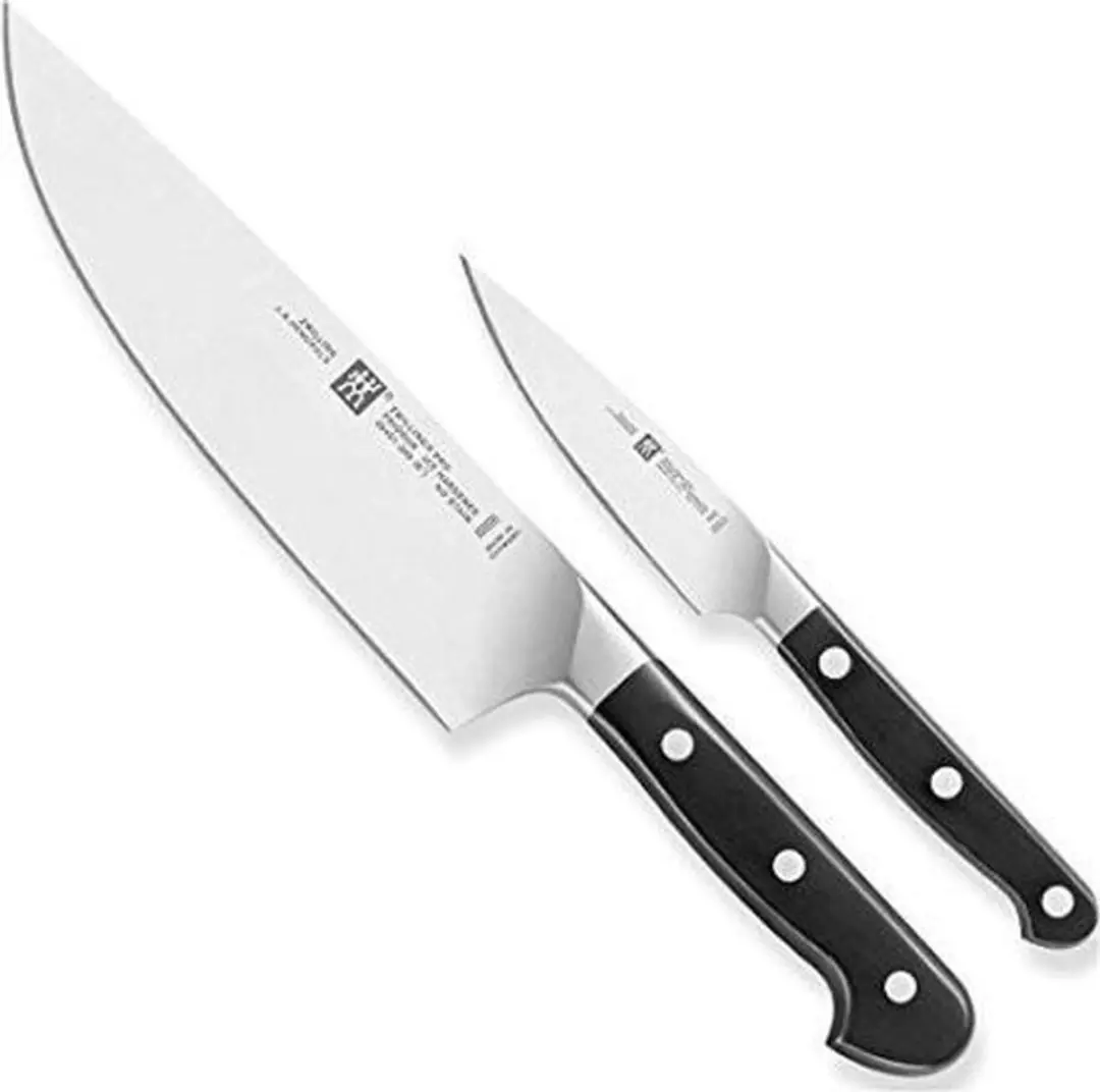 Zwilling Pro 2-delige messenset 38430-003-0 - Koksmes & Groentemes - Zwart