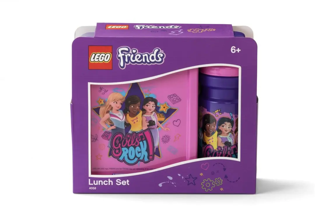 LEGO Friends Lunchset 5711938032128 - Polypropyleen - Paars
