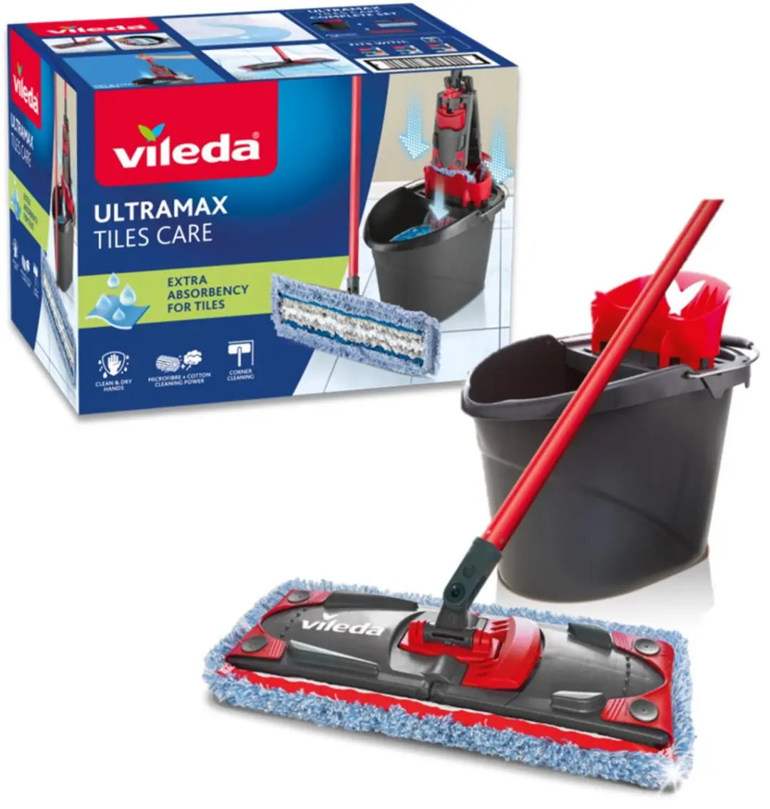 Vileda Ultramax Tile Care Complete Set