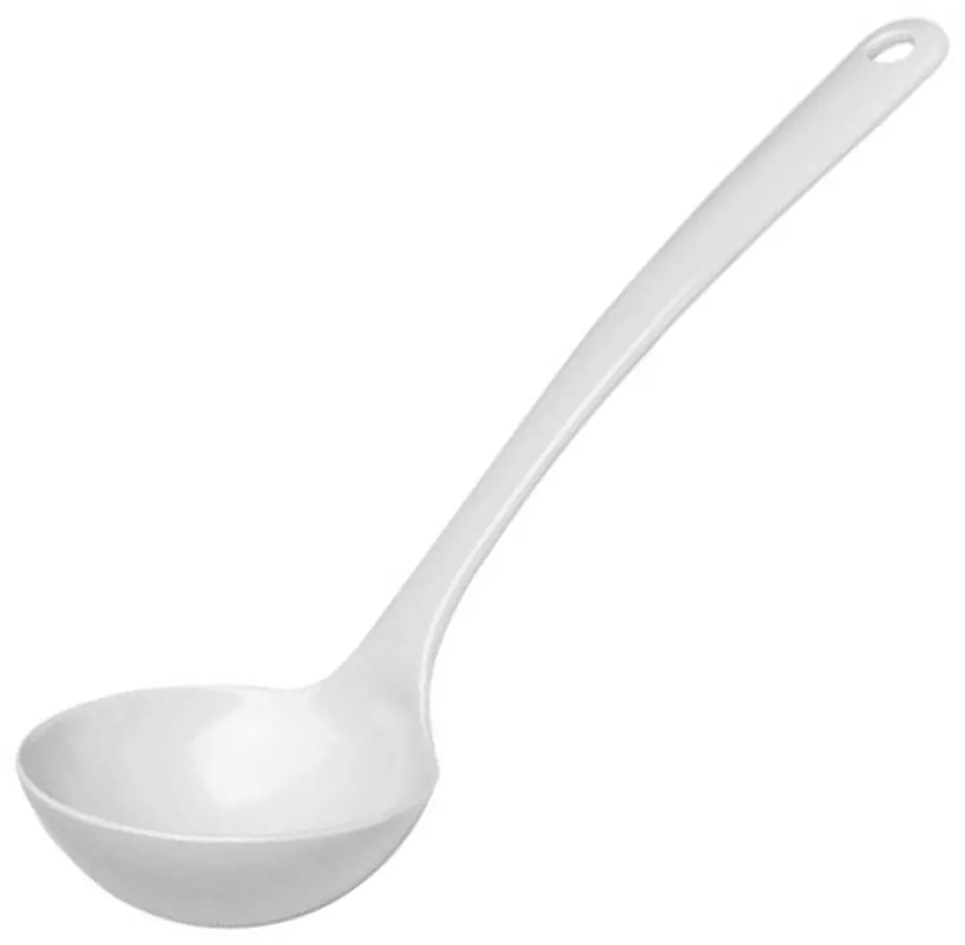 Hendi Sauslepel 0,14L Wit - 300x93mm