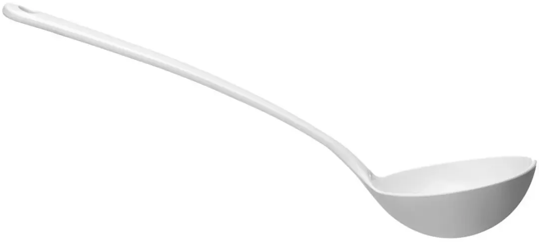 Hendi Sauslepel 0,14L Wit - 300x93mm