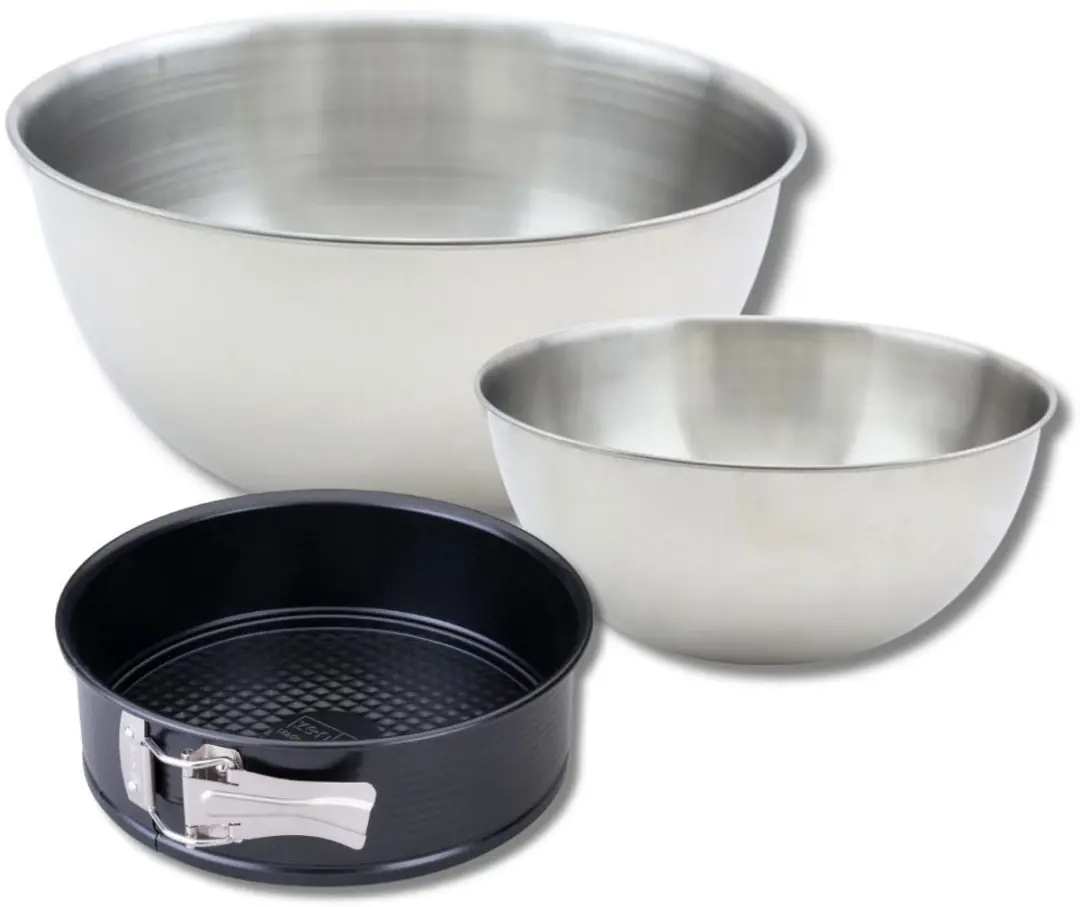 Zenker Set Springvorm 20cm + Mengkommen + Spatel