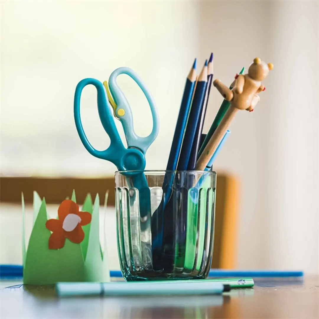 Fiskars 1064068 Kinderrechteschaar - Blauw